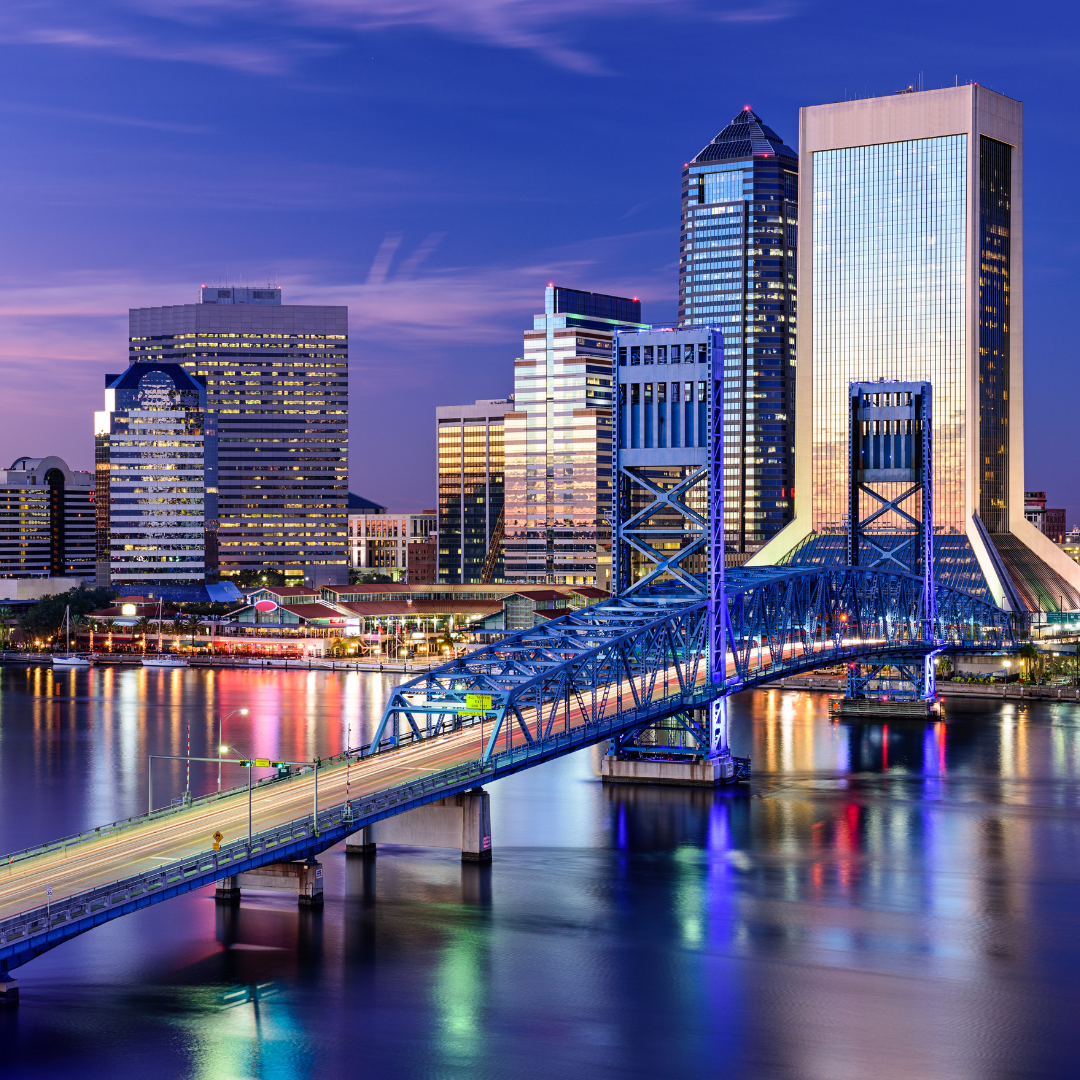 Jacksonville Florida Skyline